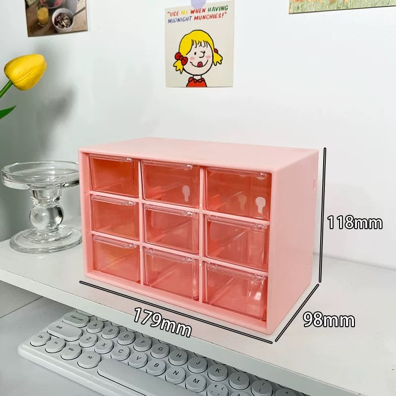 Desktop Transparent Storage Box