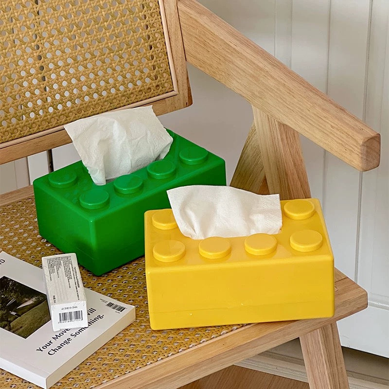 Creative Building Blocks Tissue Box