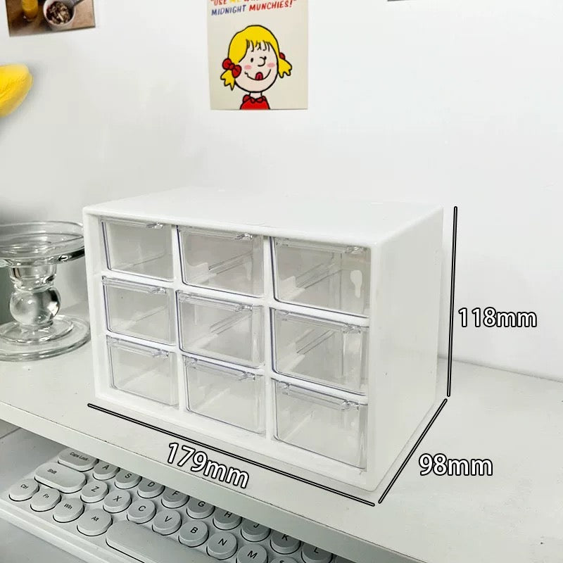 Desktop Transparent Storage Box