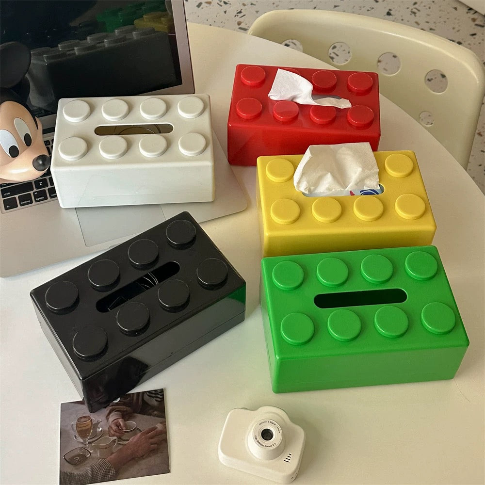 Creative Building Blocks Tissue Box