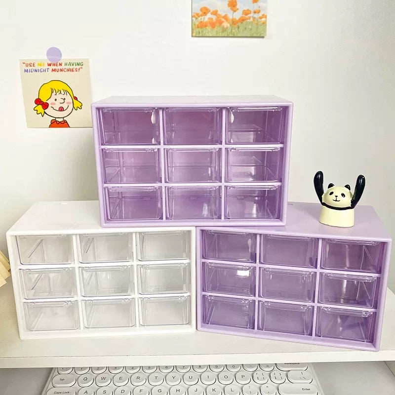 Desktop Transparent Storage Box