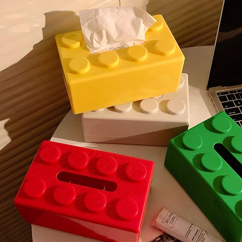 Creative Building Blocks Tissue Box