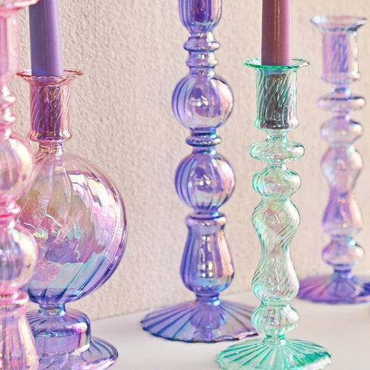 Purple Glass Vases
