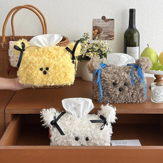 Cartoon Dog Napkin Box