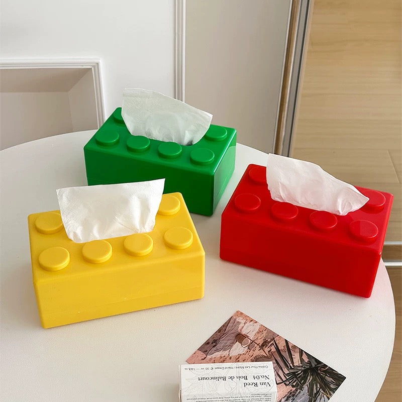 Creative Building Blocks Tissue Box