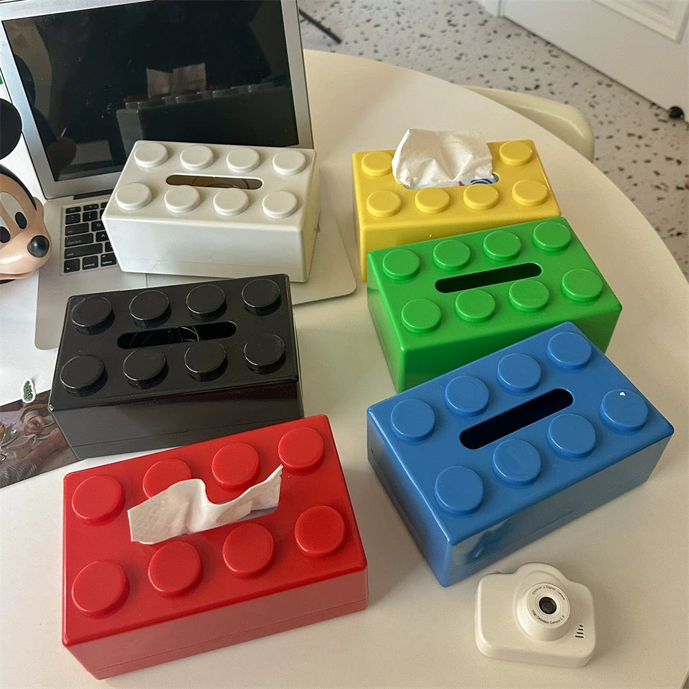 Creative Building Blocks Tissue Box